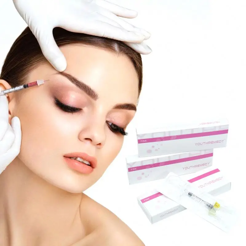 

Face Filler Injection 2ml Hyaluronic Acid Cross Linked Dermal Filler, Transparent