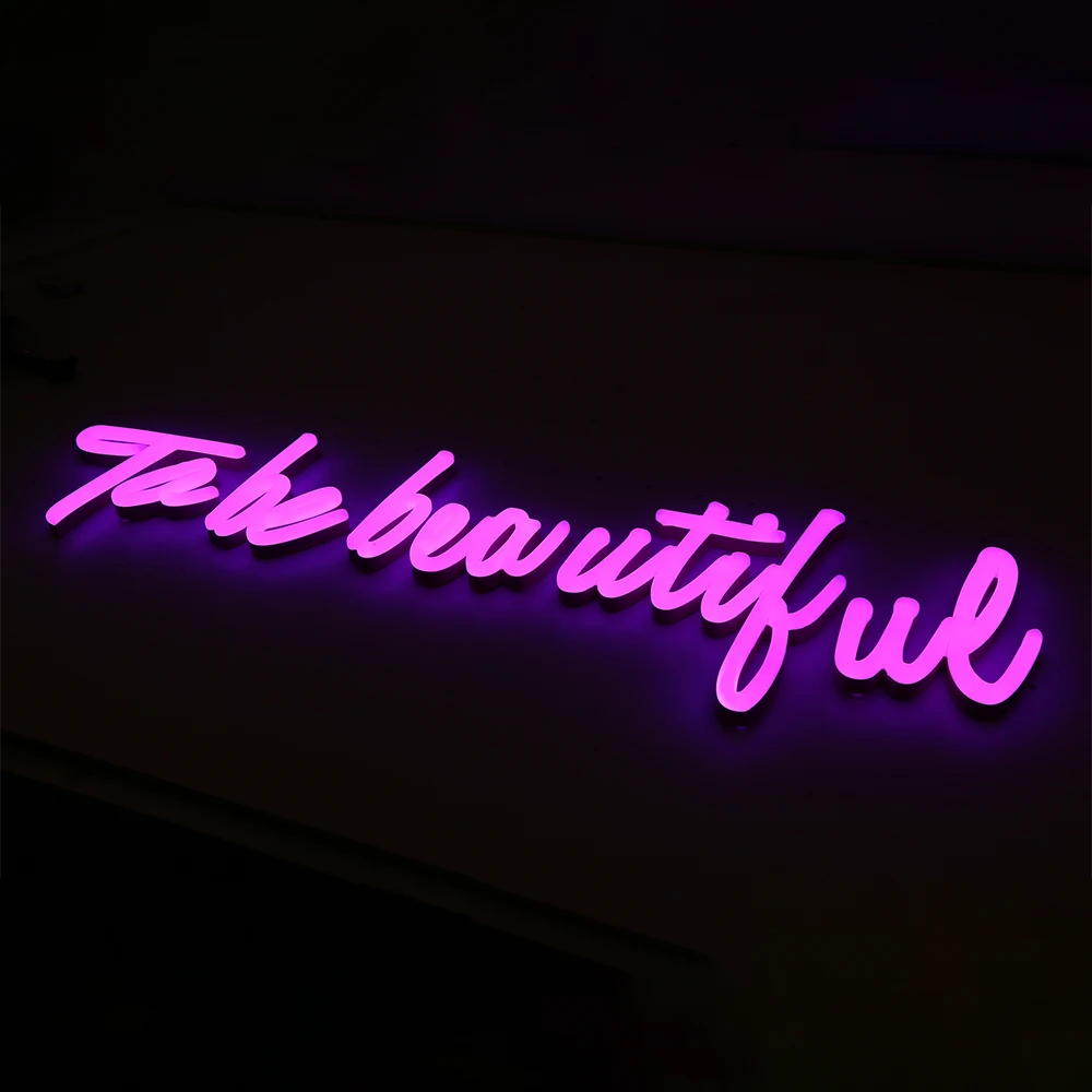 Purple Neon Bar Lights Logo Words For Rooms Outdoor Blue Neon Sign Signage Wedding Red Lights Wall Led Neon