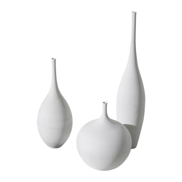 

Black White Vaso Plant Modern Thin Flower Vase, Based on the styles you choose.