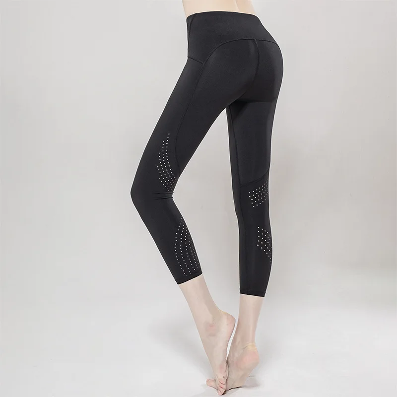 

OEM High Stretchy Sports Leggings Breathable Running Gym Fitness Pants Women Seamless Quick Dry Push Up Yoga Pants Leggings