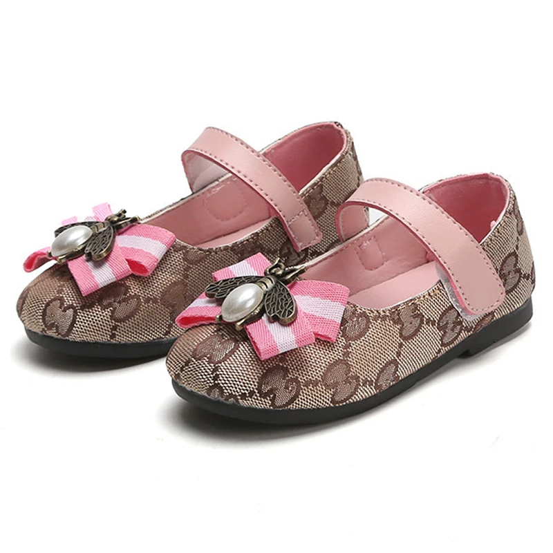 
Wholesale Fashion Bee Accessories Baby Little Girls Dress Party Shoes 
