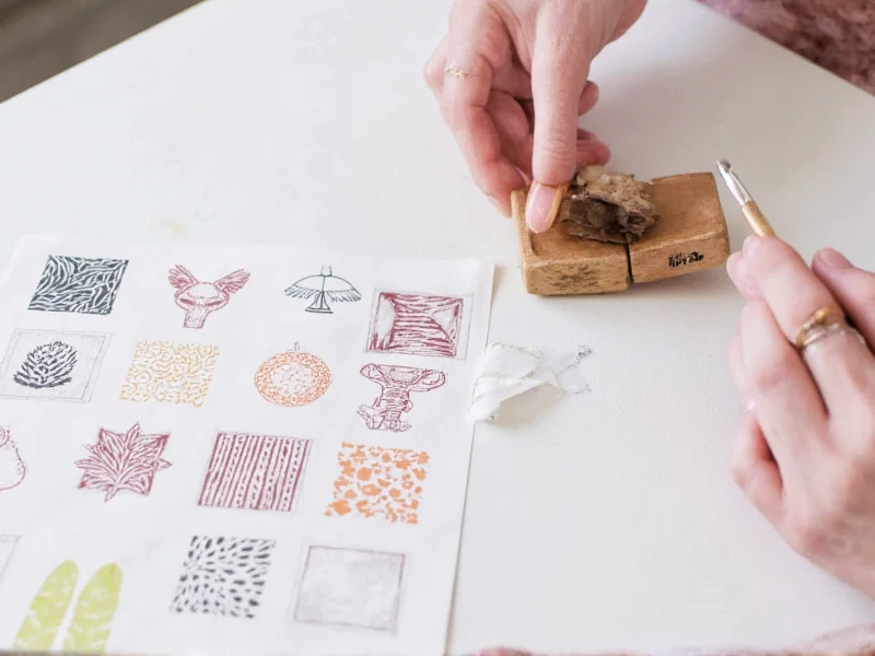 diy stamp