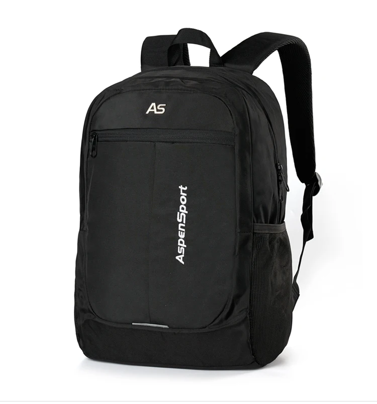 

Aspensport wholesale sport backpack for gym waterproof outdoor bag black casual lightweight daypack