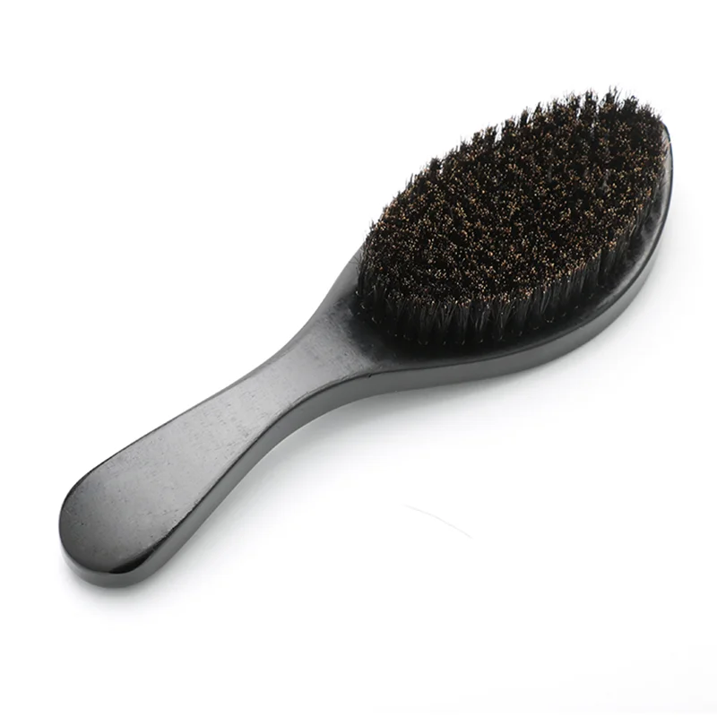 

Popular Hot Selling Anti Static Wood Boar Bristle Hair Brush 360 Wave Brush