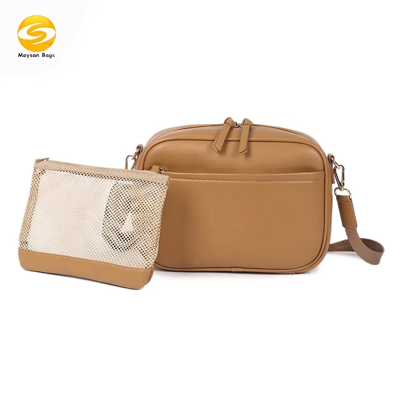 

multifunction diaper tote shoulder bags for mom waterproof diaper bags mini vegan leather crossbody bags for baby care