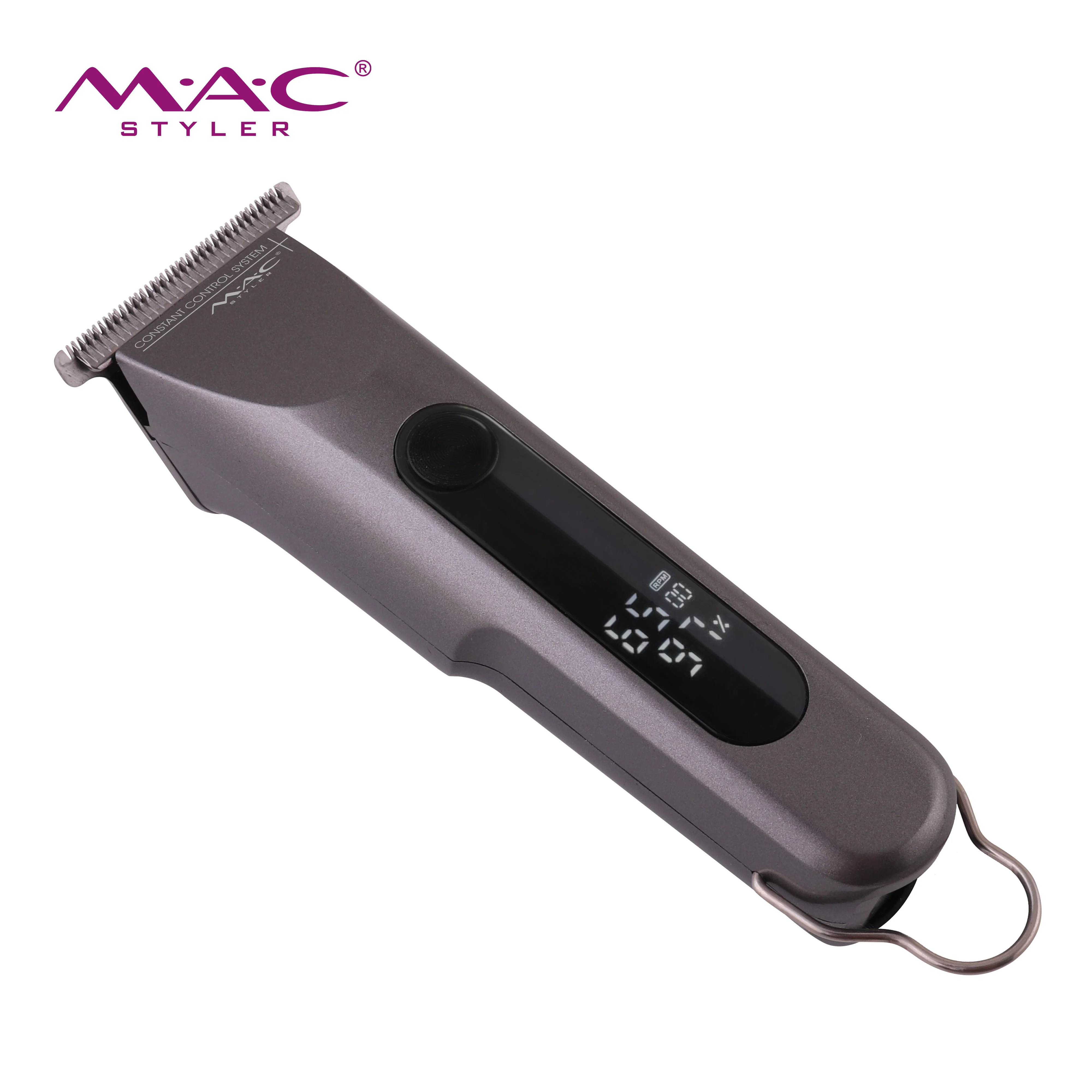 

2021 men's professional hairdresser low price classical strong copper DC motor hairdresser, Gray brown