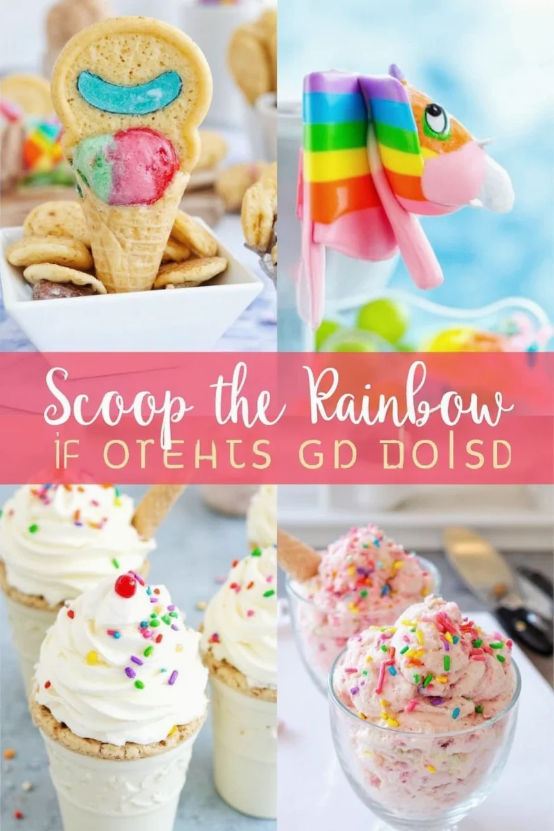 Unicorn Ice Cream Bar Theme