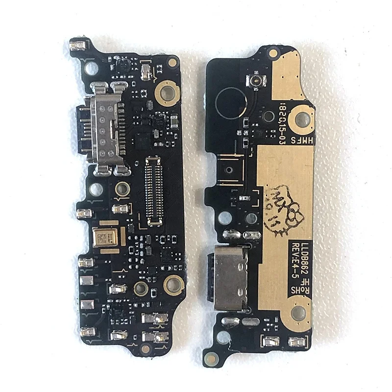 

Original Charging Board For Xiaomi Mi A2 Charging Poart New Microphone Module USB Charging Port Board Flex Cable For Xiaomi 6X, Black