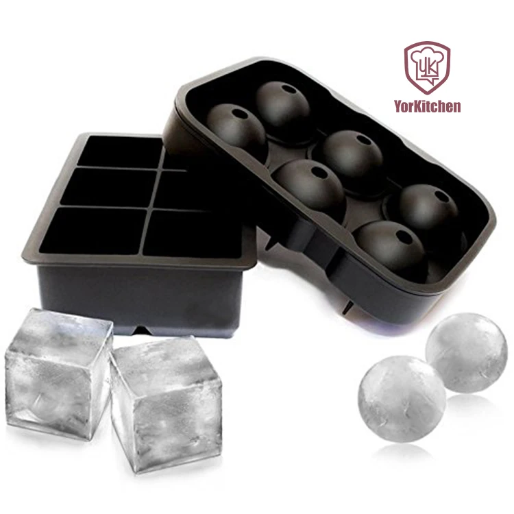 

Novel design Silicone Ice Cube Molds Trays