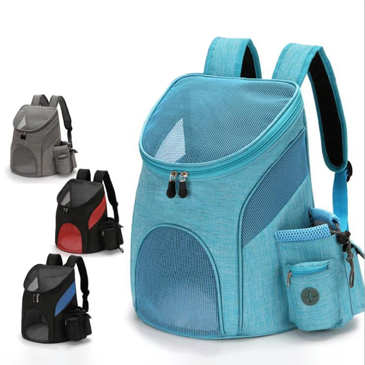 

Factory direct pet bag portable cat dog backpack outdoor travel folding pet carrier supplies