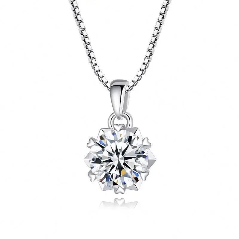 

Personalized fashion style Moissanite S925 Silver name necklace With Good Goods, Picture