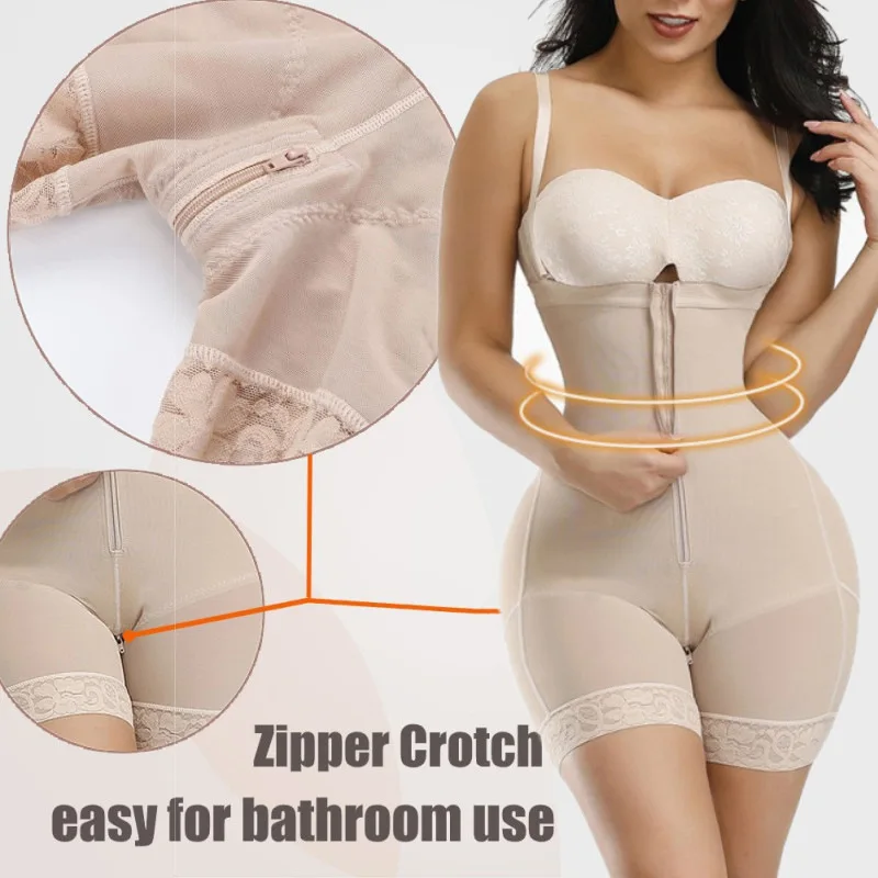 

2022 Women Lift Panties Full Body Shaper Tummy Control Butt Lifter Slim Shapewear