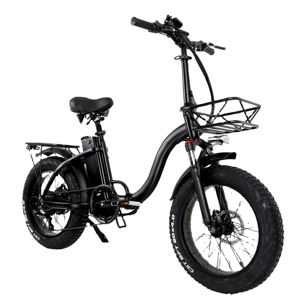 

750w Electric Bike 48V 20inch 4.0 Fat Tire Smart LCD Display Max 45km/h Foldable Moped For Sale EU Warehouse