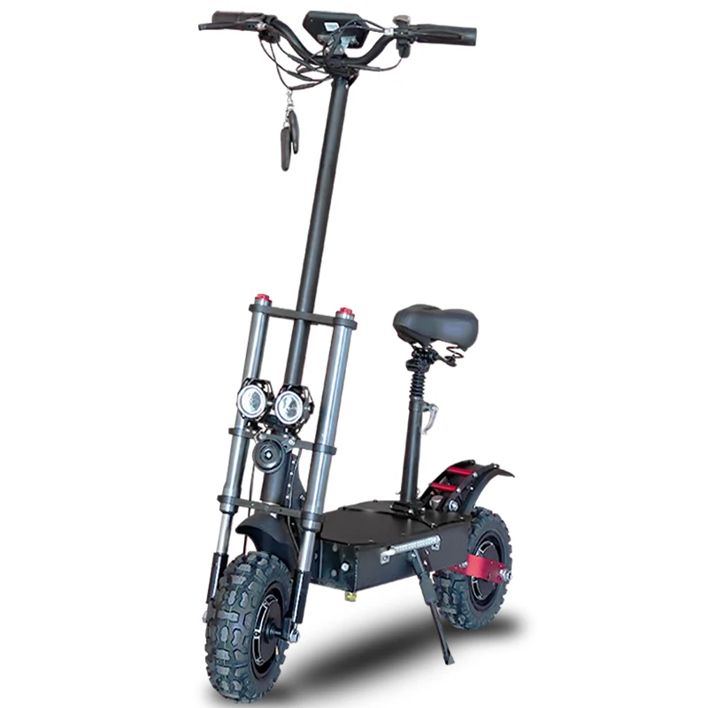 

Dropshipping 80km/h Fast Speed E scooter Dual Motor 3200W 60V Off Road Fat Tire Electric Trotinette 80 km/h Skateboard Duty Free