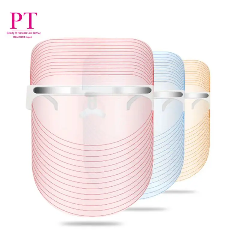 

Facial Beauty Led Light Mask Wrinkle Rejuvenation Device Led Therapy Mask, White