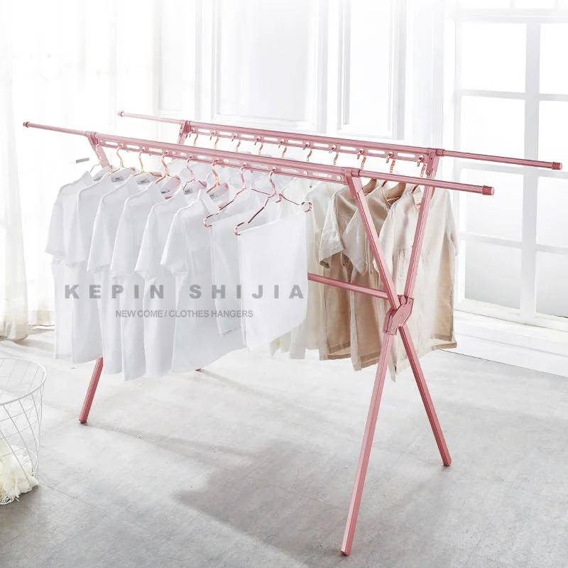 
Custom Stainless Steel Showroom Baby Clothes Display Hanger Stand Brass Clothing Drying Rack Cloth  (62275953949)