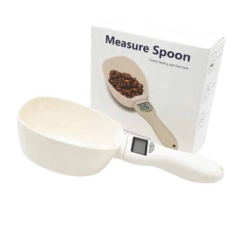 

New Manufacturer Design Pet Measure Spoon Food With Screen Electronic Scale