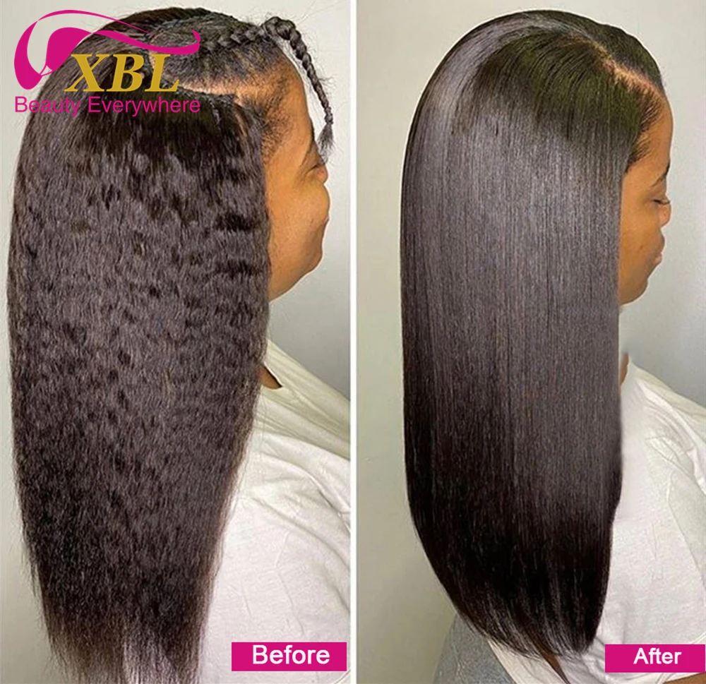 
150% 180% Density Brazilian Virgin Pre Plucked Yellow U Part Wig,Two Bundles Lace Front Wig,Best seller in Market 