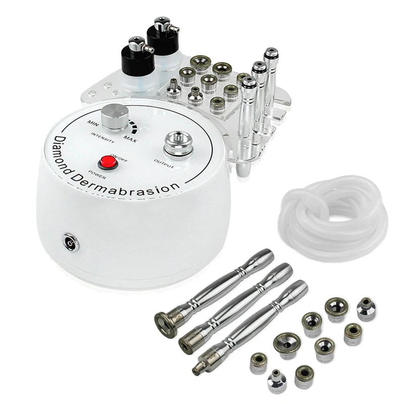 

Personal used CZJ-101 nova diamondtome salon use power peel diamond microdermabrasion machine, White