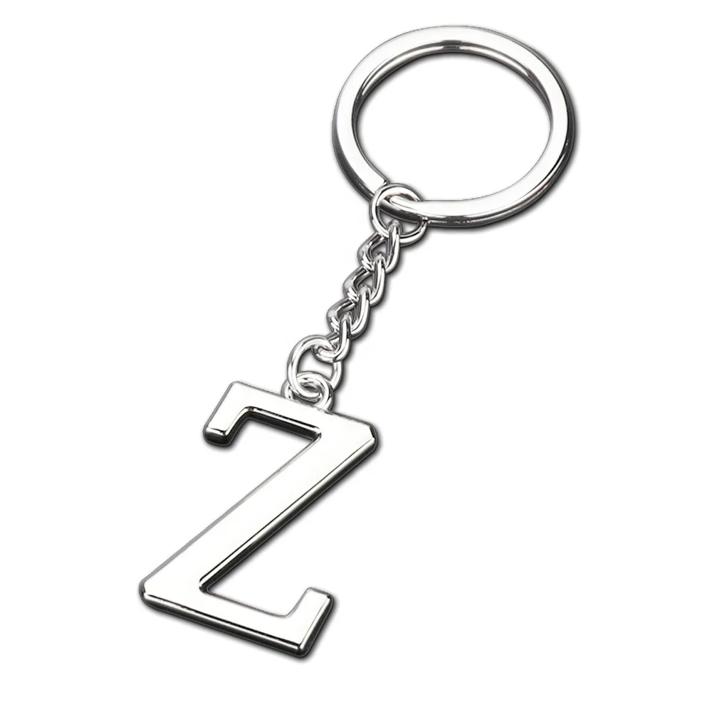 Amazon Hot Sale Alphabet Series Keychain Letter Z Keyring - Buy ...