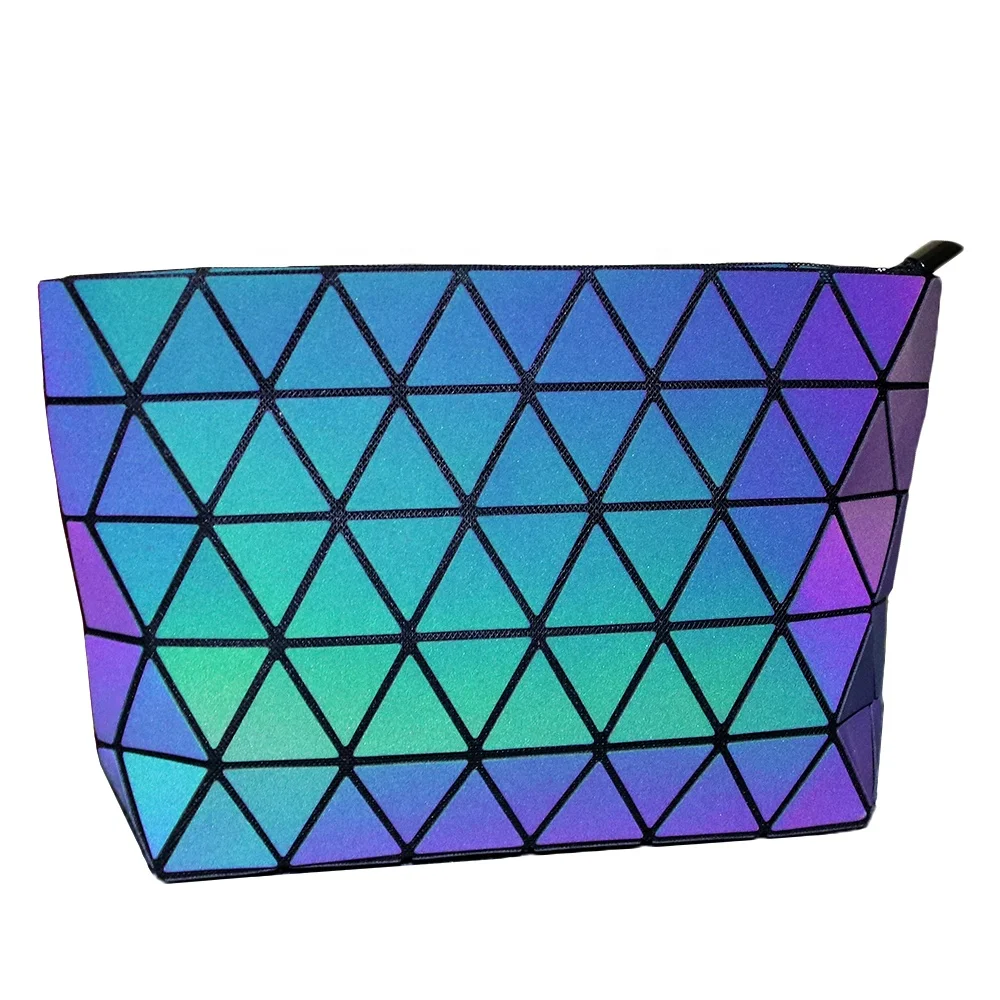 

Reflective Women Geometric Print Satchel 2020 Fall Handbags Crossbody Bag, 12 patterns luminous