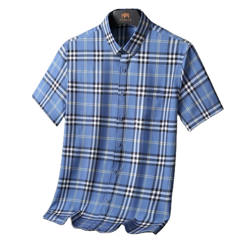 

Wholesale ice silk casual style men's short sleeve shirt, Picture shown