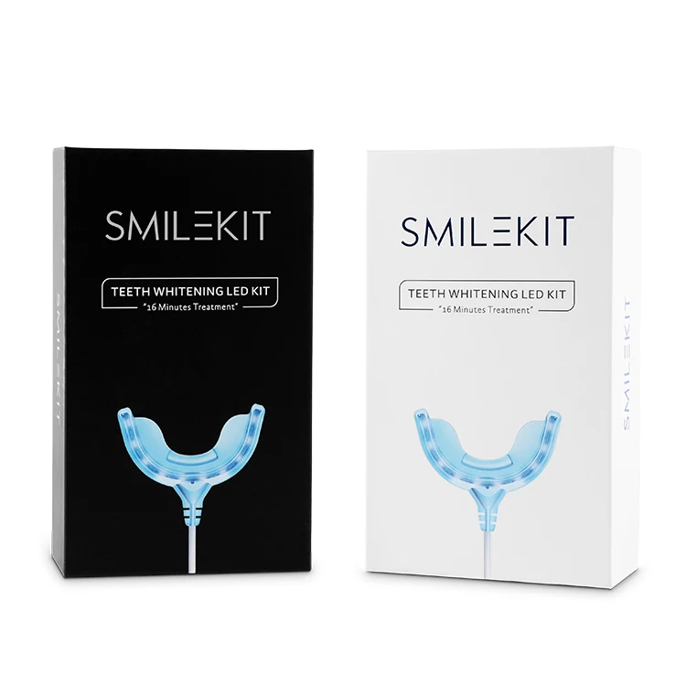 

smilekit home whitening system whiting teeth kit with private logo teeth whitening kit 2021, White color