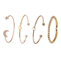 

Trendy Jewelry 925 Sterling Silver Adjustable CZ Bracelets for Women