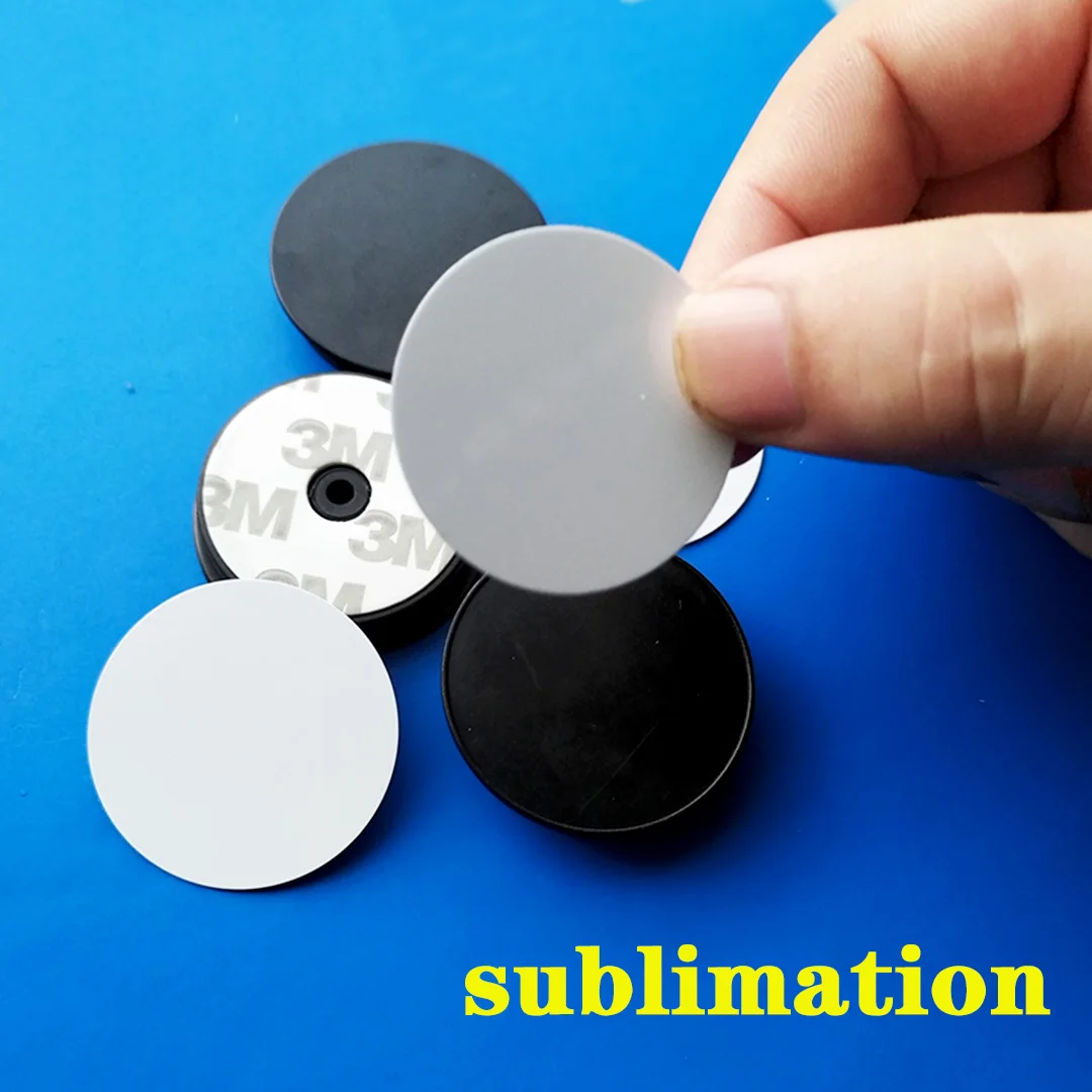 Factory high quality Mobile white black sublimation Popping Phone Grip  Holder Socket