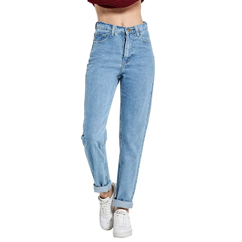 

Ladies Boyfriends Women's Denim Full Length Mom Jeans