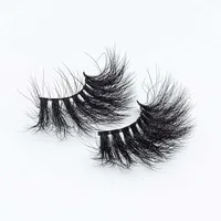 

Handmade 3D Faux mink lashes custom eyelash packaging top quality synthetic eyelashes 3 or 5 pairs set