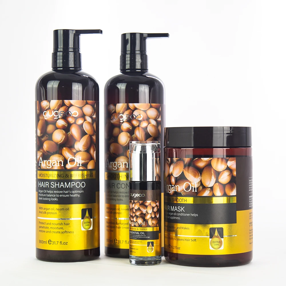 

argan oil treatment China hair care product OEM manufacturer private label best moroccan argan oil shampoo and conditioner set