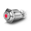 Factory 16mm led switches micro pushbutton on/off locking pressure press push button switch led