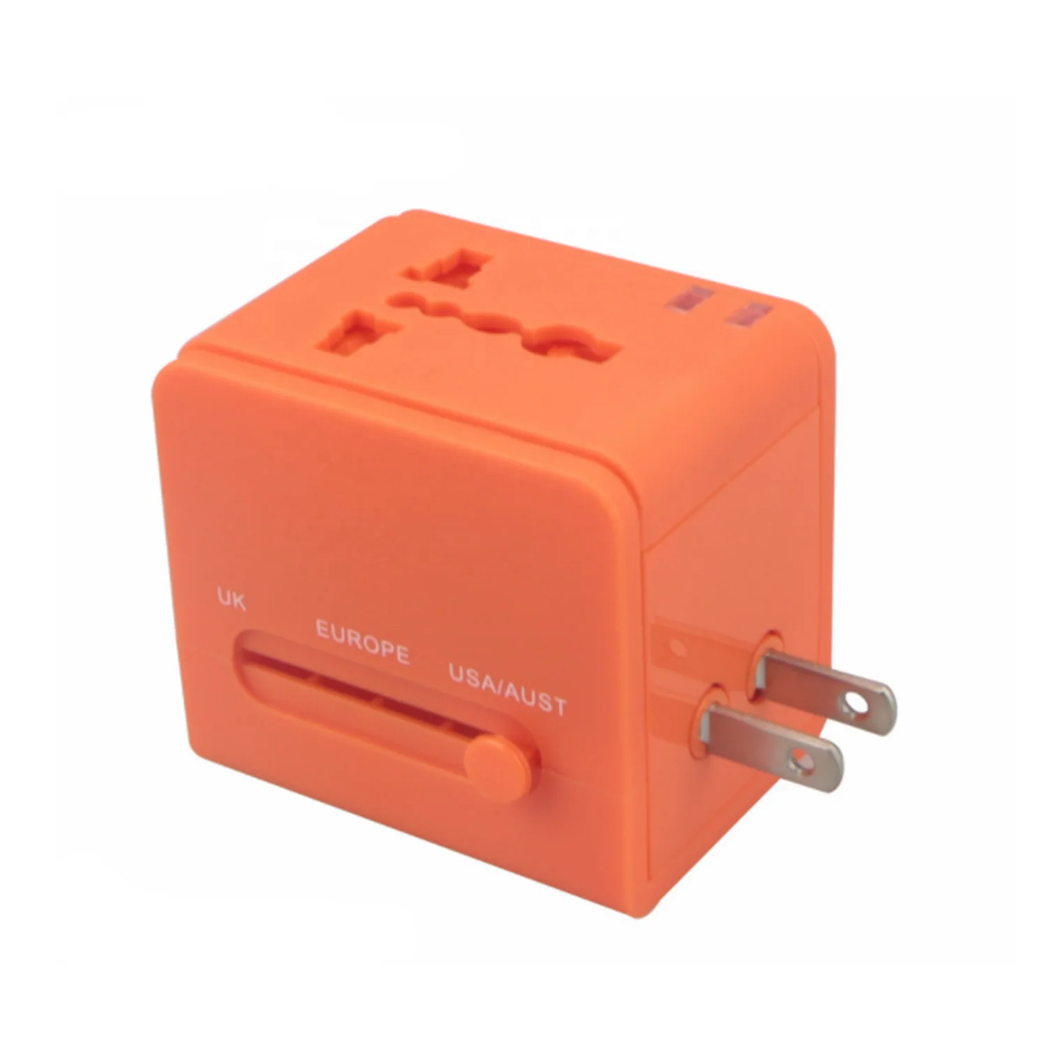 Adaptador multifunci&oacute;n Universal adaptador de corriente convertidor de viaje es Reino Unido UE adaptador de enchufe con 2usb adaptador de viaje - ANKUX Tech Co., Ltd