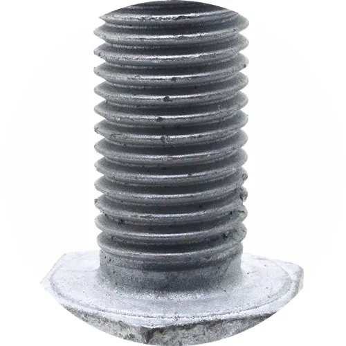 
Gr 8.8 DIN933 HDG hot dip galvanized hex bolts 