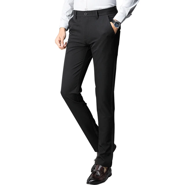 cheap black dress pants mens