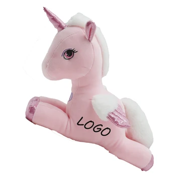 pink unicorn cuddly toy