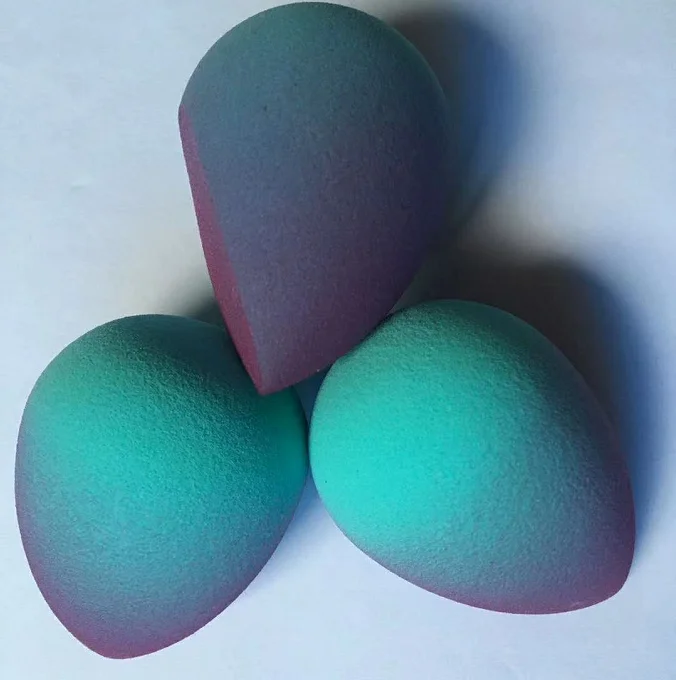 

2022 Gradient makeup sponge new design cosmetic make up sponge, Colorful