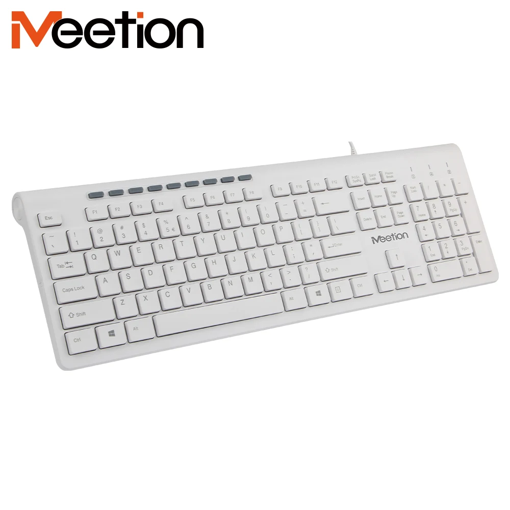 

Hot sale Ergonomic Wired Standard Multimedia Keyboard for Laptop and Desktop