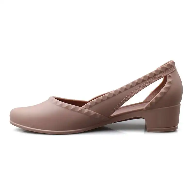 

Mujer ladies Sandalias high heel jelly shoes women sandals