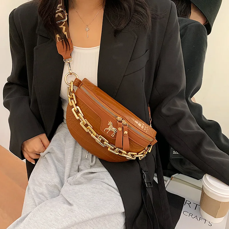

XINYU designer leather chest bags women branded handbags ladies handbags women's crossbody bags famous brands
