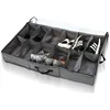 Hot sell foldable adjustable space saving Storage under bed shoe organizer