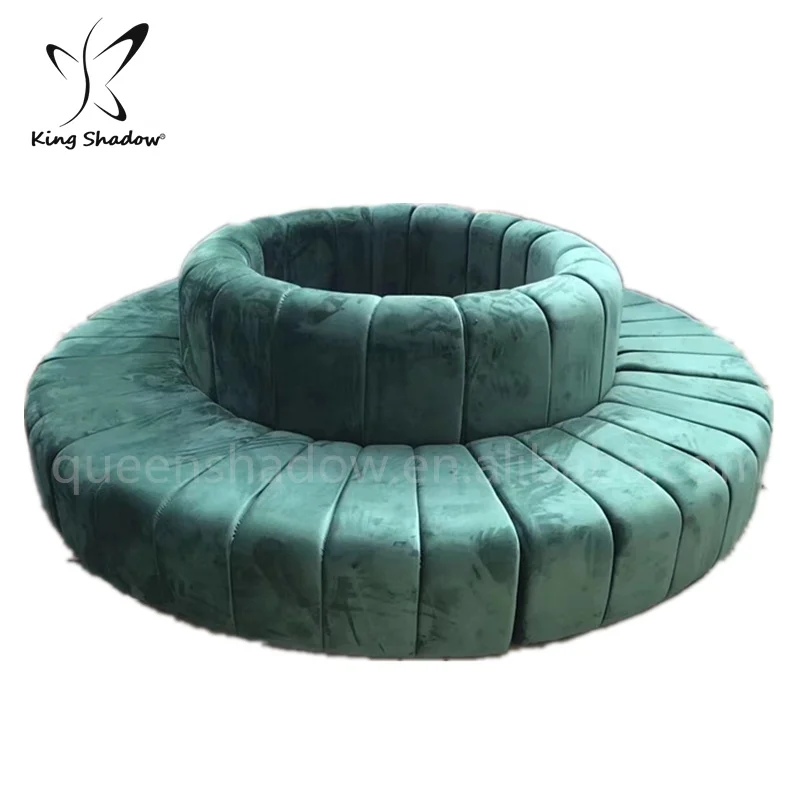 

Wedding Reception Hall Circular Round Sofa, Optional