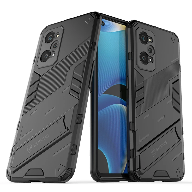 

Shockproof Hybrid TPU+PC Kickstand Design silicone wholesale Phone Case for OPPO realme GT Neo 2 5G