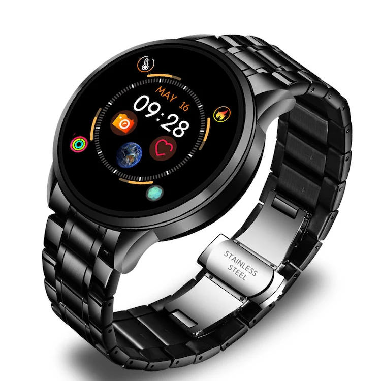 

Hottest business Whats App Facebook Twitter WeChat massage reminder heart rate monitoring li-ge smart watch band, Black,silver,gold