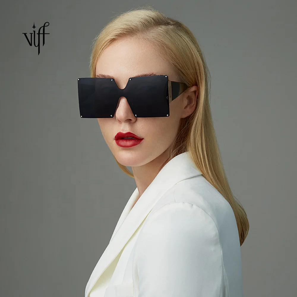 

Oversize Sunglasses HM16550 Metal Frame Custom Fashion Women Sunglasses