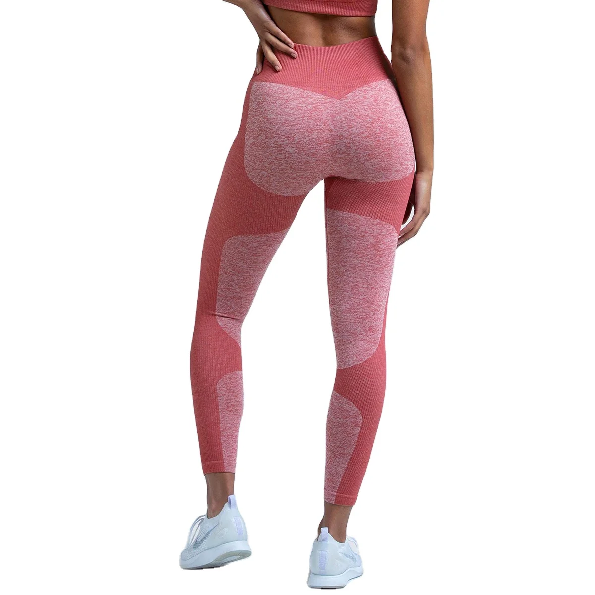 

2021 new outfit deporte sportswear high waist sportswear fitness scrunch butt block tights women corset leggings