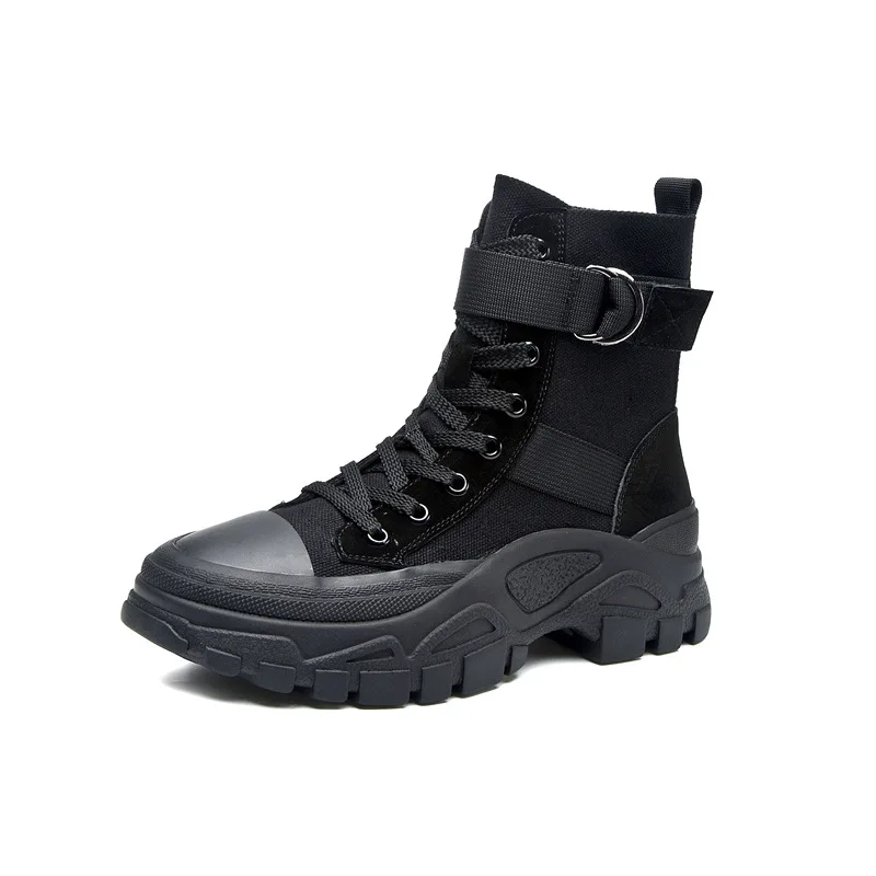 

Leather Women's Chunky Boots Winter Thick Fur Warm Women Platform Sneakers Fashion Combat Boots Women Shoes, Customized colors