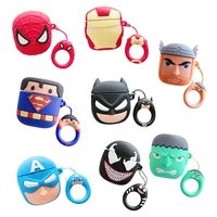 

Free Sample 3D Fashion Cartoon Silicone Protective Case for Airpods 1/2 / pro Cute Dustproof Waterproof i12 Headphone Cover Bag