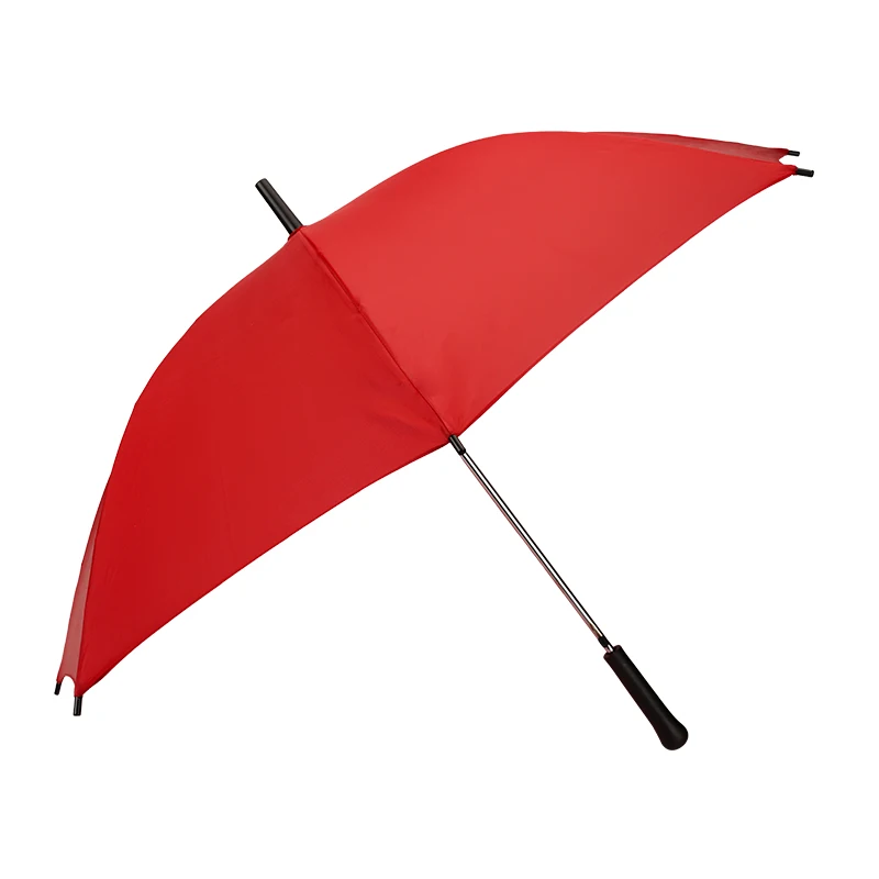 

BSCI Certificate Cheapest 23 inch Promotion Straight Automatic Umbrella Plastic handle, Customized color